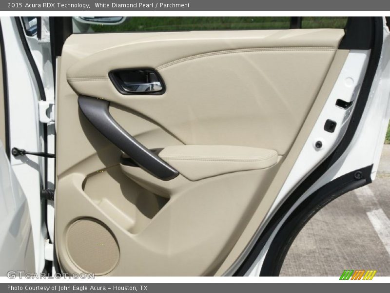White Diamond Pearl / Parchment 2015 Acura RDX Technology