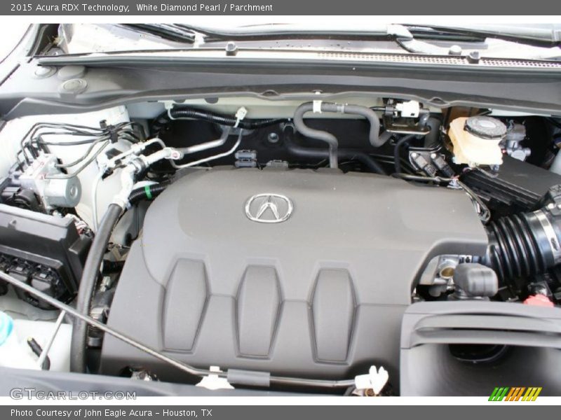 White Diamond Pearl / Parchment 2015 Acura RDX Technology