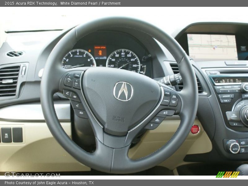 White Diamond Pearl / Parchment 2015 Acura RDX Technology