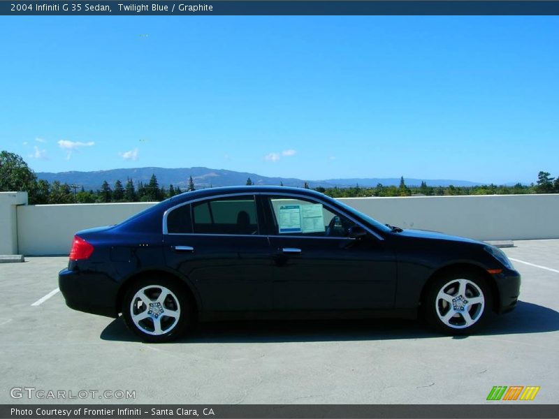 Twilight Blue / Graphite 2004 Infiniti G 35 Sedan