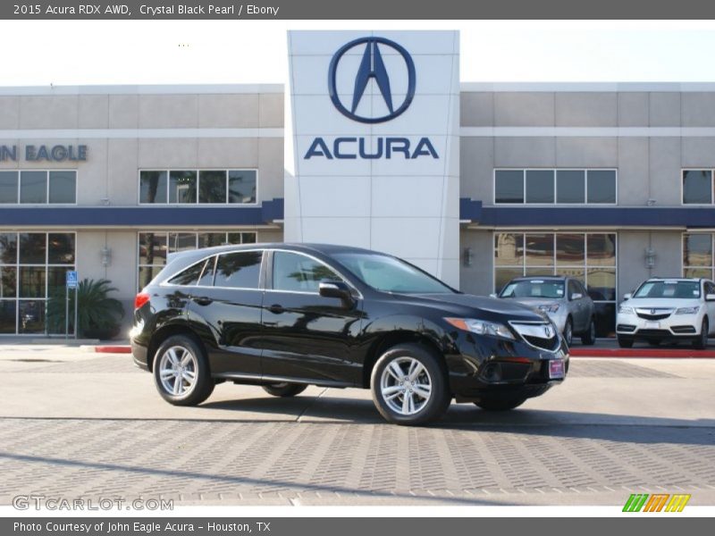 Crystal Black Pearl / Ebony 2015 Acura RDX AWD