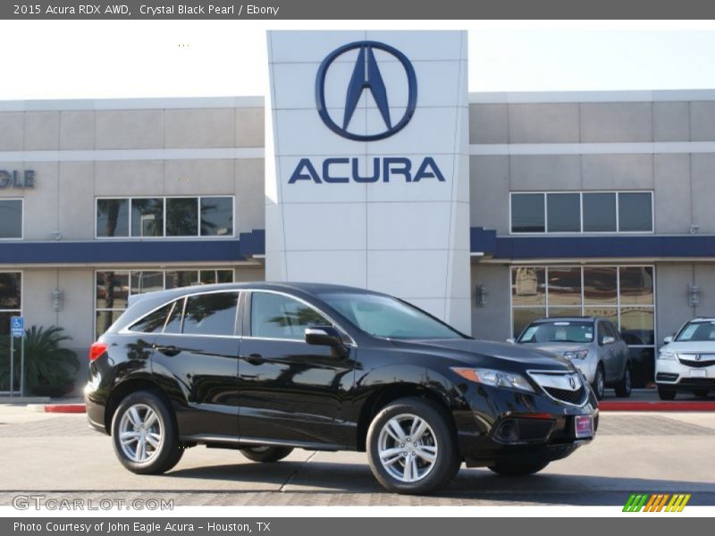 Crystal Black Pearl / Ebony 2015 Acura RDX AWD