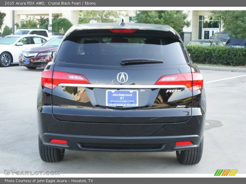 Crystal Black Pearl / Ebony 2015 Acura RDX AWD