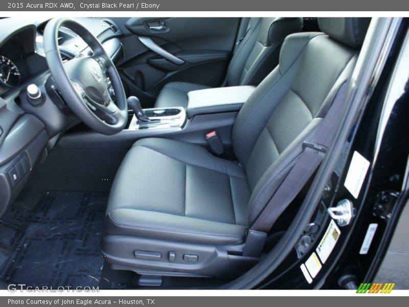 Front Seat of 2015 RDX AWD