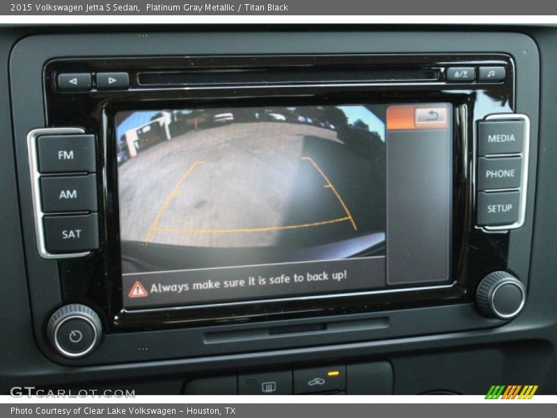 Platinum Gray Metallic / Titan Black 2015 Volkswagen Jetta S Sedan