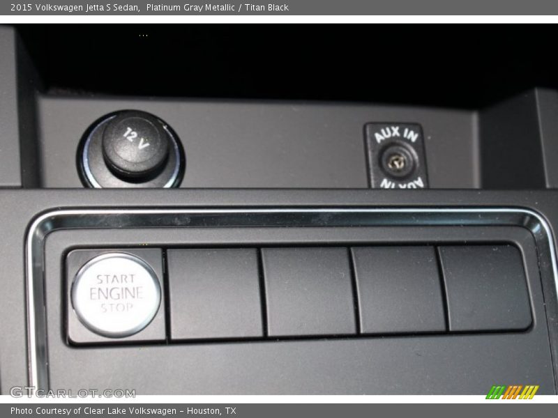 Platinum Gray Metallic / Titan Black 2015 Volkswagen Jetta S Sedan