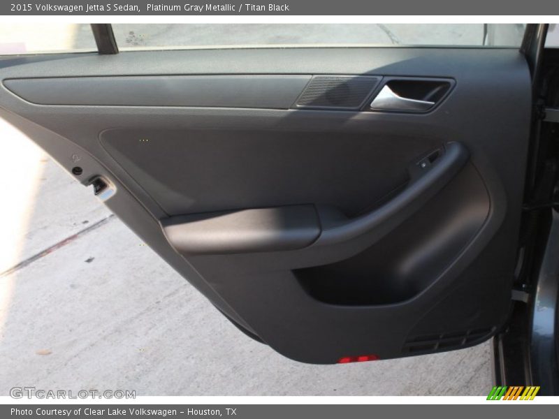 Platinum Gray Metallic / Titan Black 2015 Volkswagen Jetta S Sedan