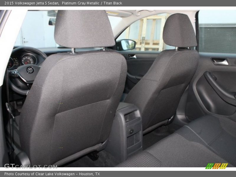 Platinum Gray Metallic / Titan Black 2015 Volkswagen Jetta S Sedan
