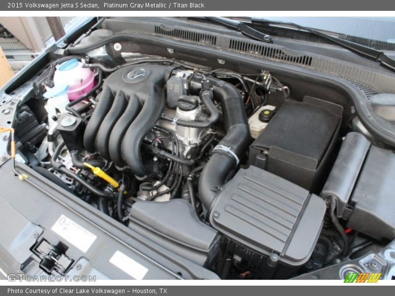 Platinum Gray Metallic / Titan Black 2015 Volkswagen Jetta S Sedan