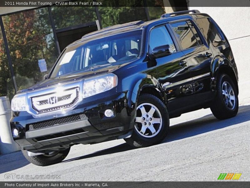 Crystal Black Pearl / Black 2011 Honda Pilot Touring