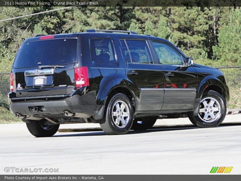 Crystal Black Pearl / Black 2011 Honda Pilot Touring