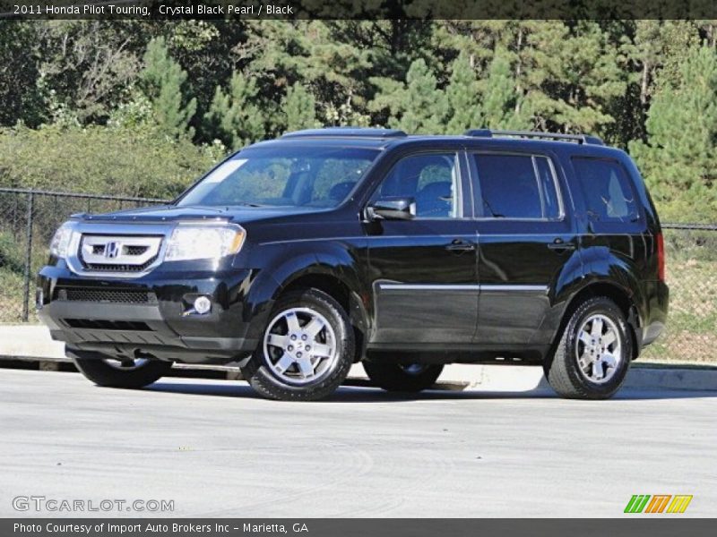 Crystal Black Pearl / Black 2011 Honda Pilot Touring