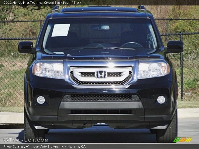 Crystal Black Pearl / Black 2011 Honda Pilot Touring