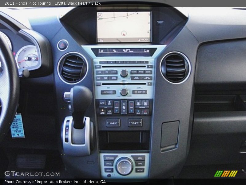 Crystal Black Pearl / Black 2011 Honda Pilot Touring