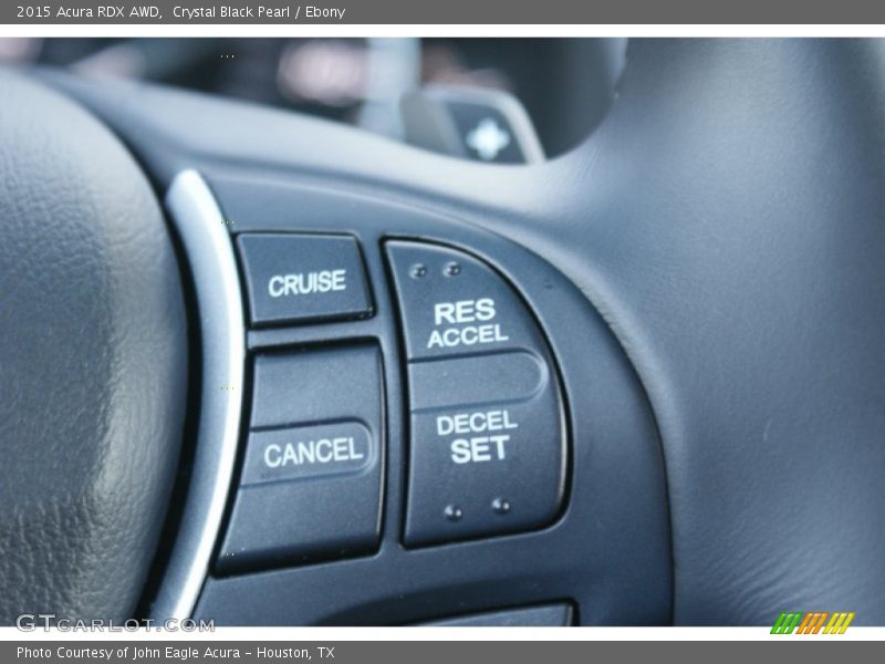 Crystal Black Pearl / Ebony 2015 Acura RDX AWD