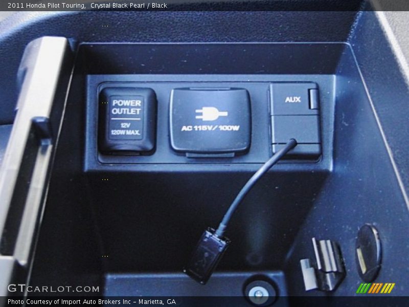 Crystal Black Pearl / Black 2011 Honda Pilot Touring