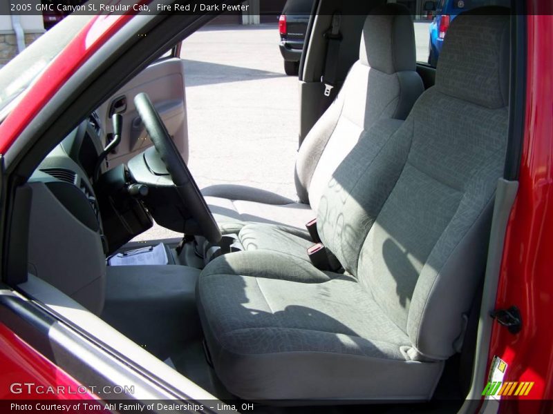 Fire Red / Dark Pewter 2005 GMC Canyon SL Regular Cab