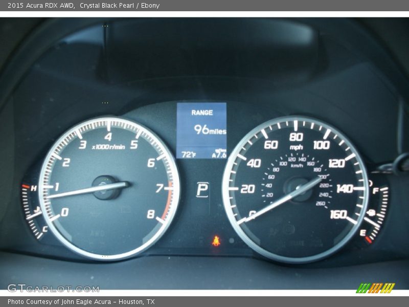 Crystal Black Pearl / Ebony 2015 Acura RDX AWD
