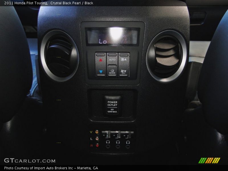 Crystal Black Pearl / Black 2011 Honda Pilot Touring