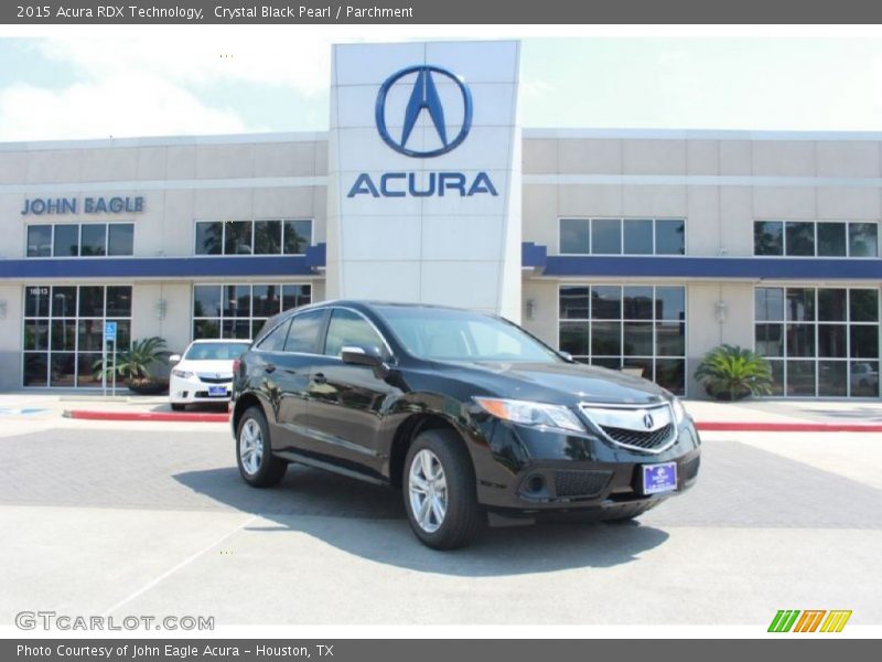 Crystal Black Pearl / Parchment 2015 Acura RDX Technology
