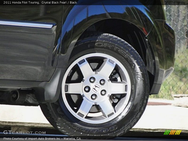 Crystal Black Pearl / Black 2011 Honda Pilot Touring