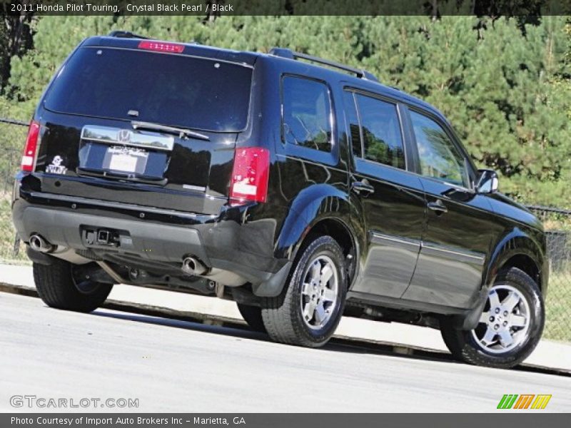 Crystal Black Pearl / Black 2011 Honda Pilot Touring