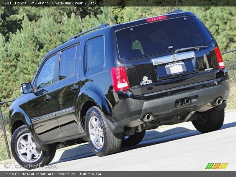 Crystal Black Pearl / Black 2011 Honda Pilot Touring