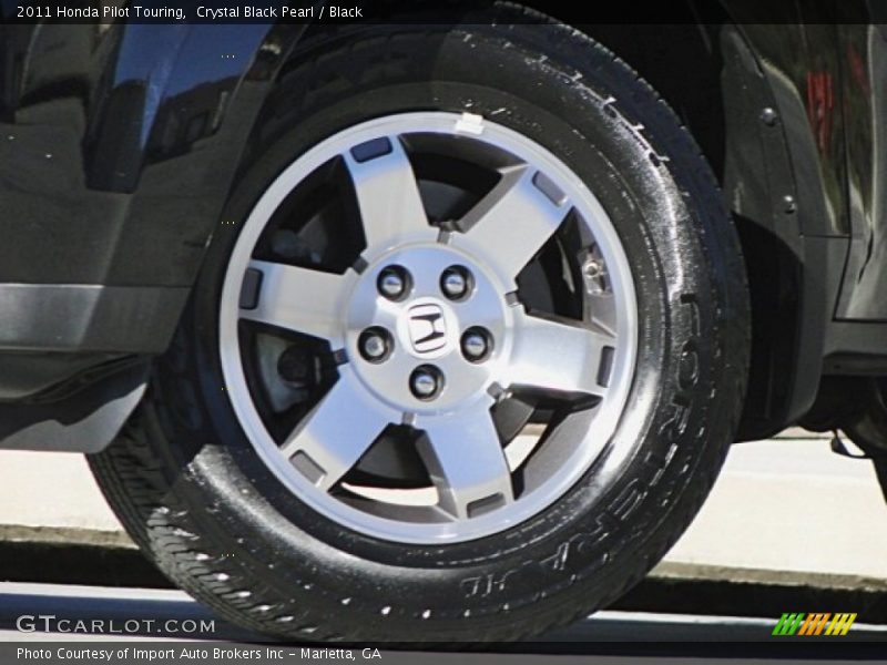 Crystal Black Pearl / Black 2011 Honda Pilot Touring