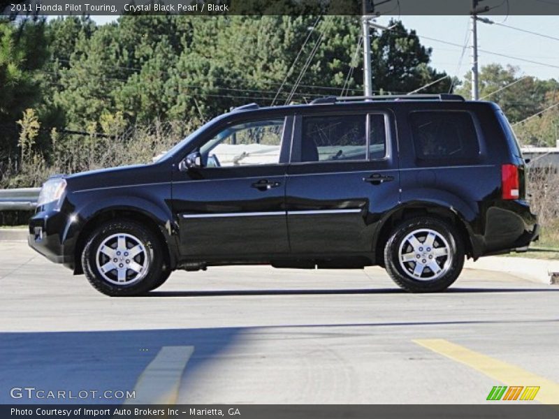 Crystal Black Pearl / Black 2011 Honda Pilot Touring