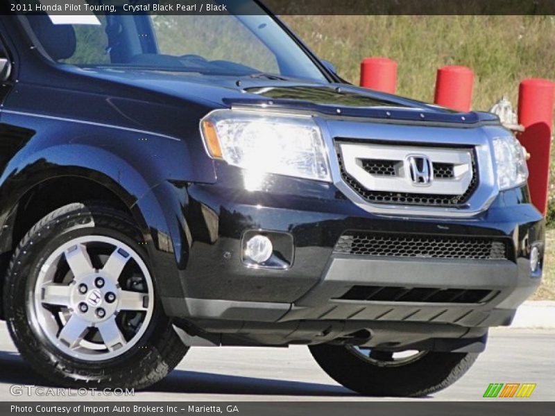 Crystal Black Pearl / Black 2011 Honda Pilot Touring
