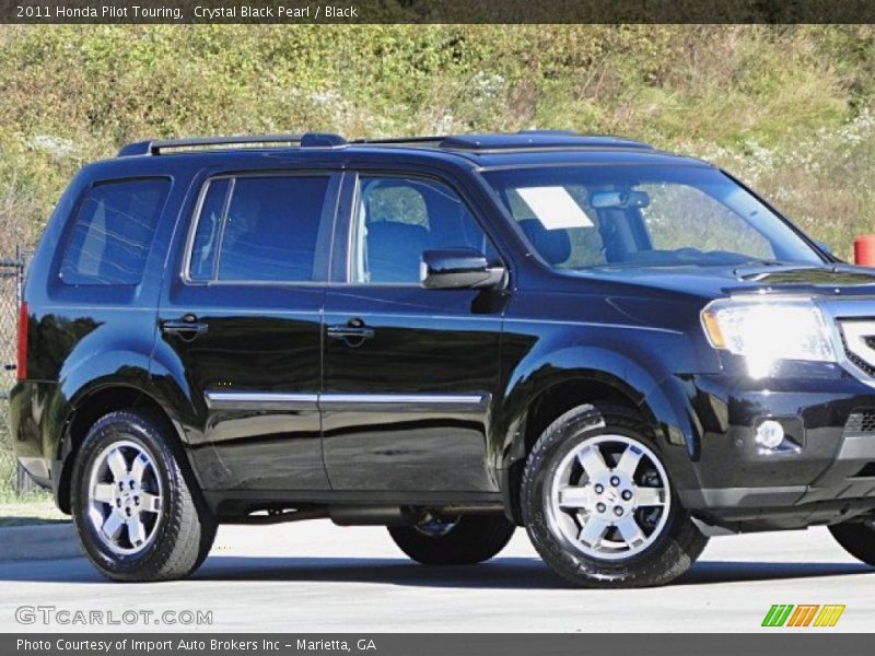 Crystal Black Pearl / Black 2011 Honda Pilot Touring