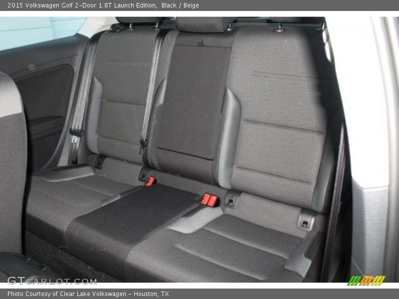 Black / Beige 2015 Volkswagen Golf 2-Door 1.8T Launch Edition