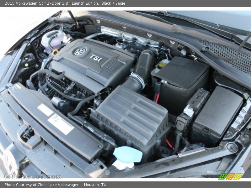 Black / Beige 2015 Volkswagen Golf 2-Door 1.8T Launch Edition