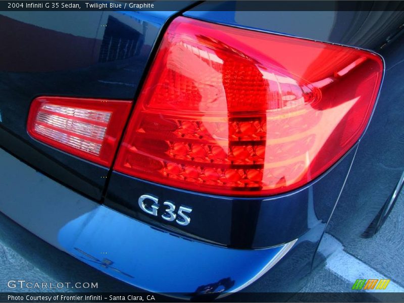 Twilight Blue / Graphite 2004 Infiniti G 35 Sedan
