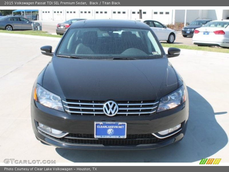 Black / Titan Black 2015 Volkswagen Passat TDI SEL Premium Sedan