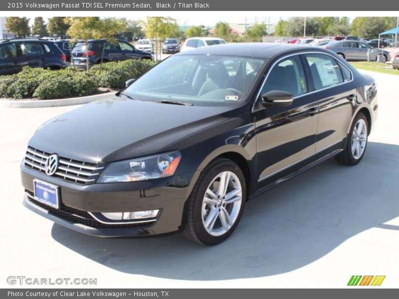 Black / Titan Black 2015 Volkswagen Passat TDI SEL Premium Sedan