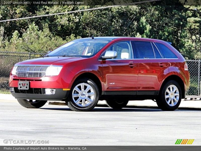  2007 MKX  Vivid Red Metallic