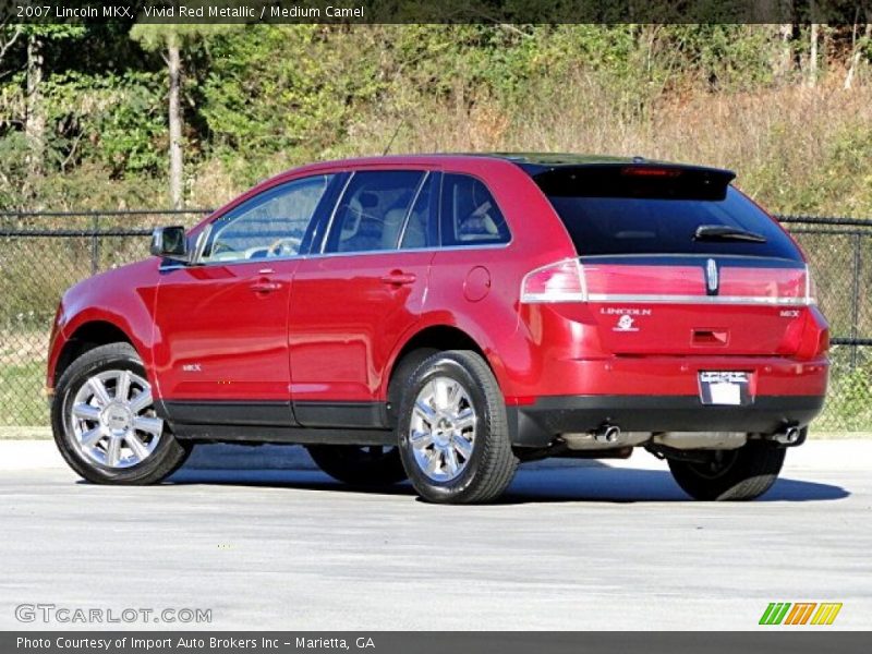  2007 MKX  Vivid Red Metallic