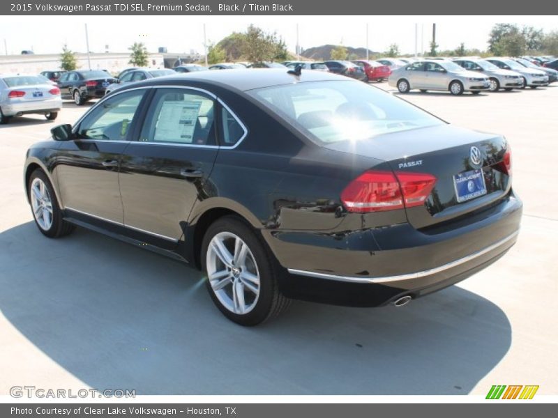 Black / Titan Black 2015 Volkswagen Passat TDI SEL Premium Sedan