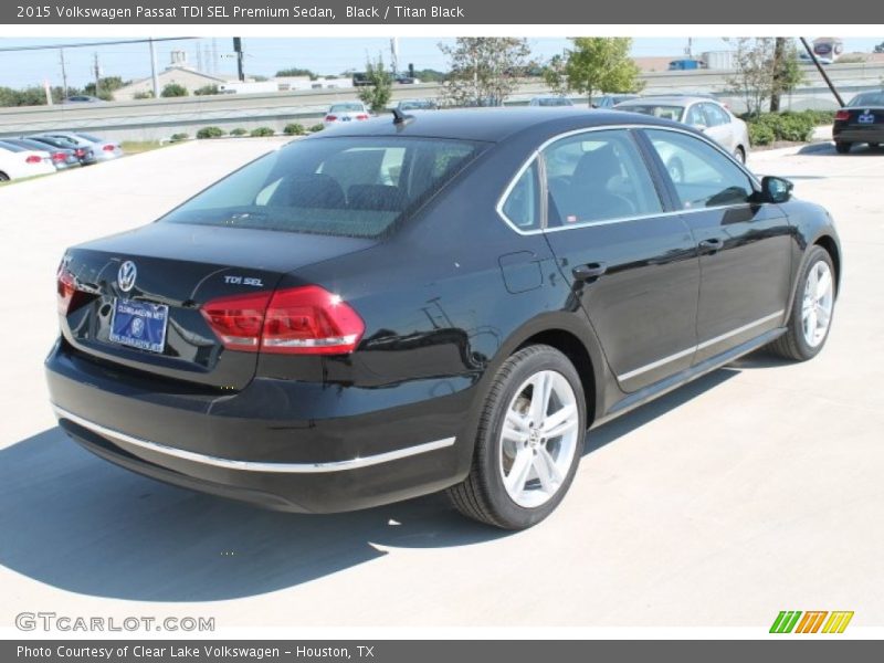 Black / Titan Black 2015 Volkswagen Passat TDI SEL Premium Sedan