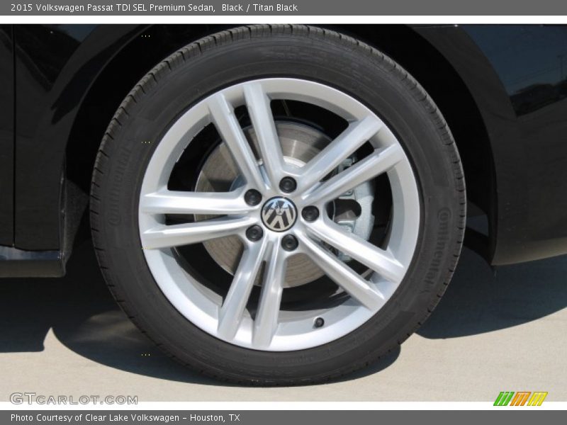 Black / Titan Black 2015 Volkswagen Passat TDI SEL Premium Sedan