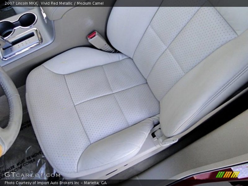 Vivid Red Metallic / Medium Camel 2007 Lincoln MKX