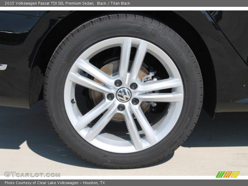 Black / Titan Black 2015 Volkswagen Passat TDI SEL Premium Sedan