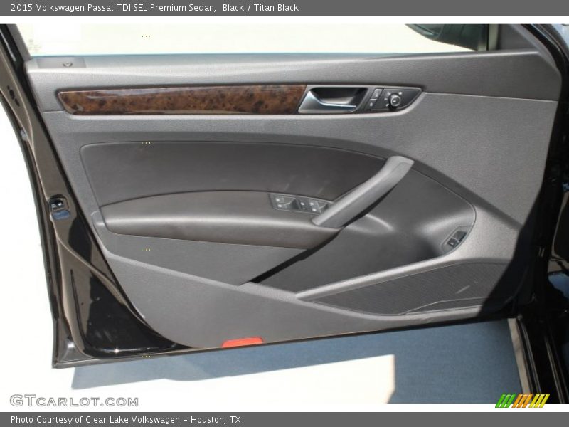 Black / Titan Black 2015 Volkswagen Passat TDI SEL Premium Sedan