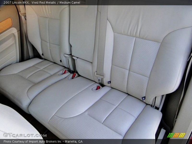 Vivid Red Metallic / Medium Camel 2007 Lincoln MKX
