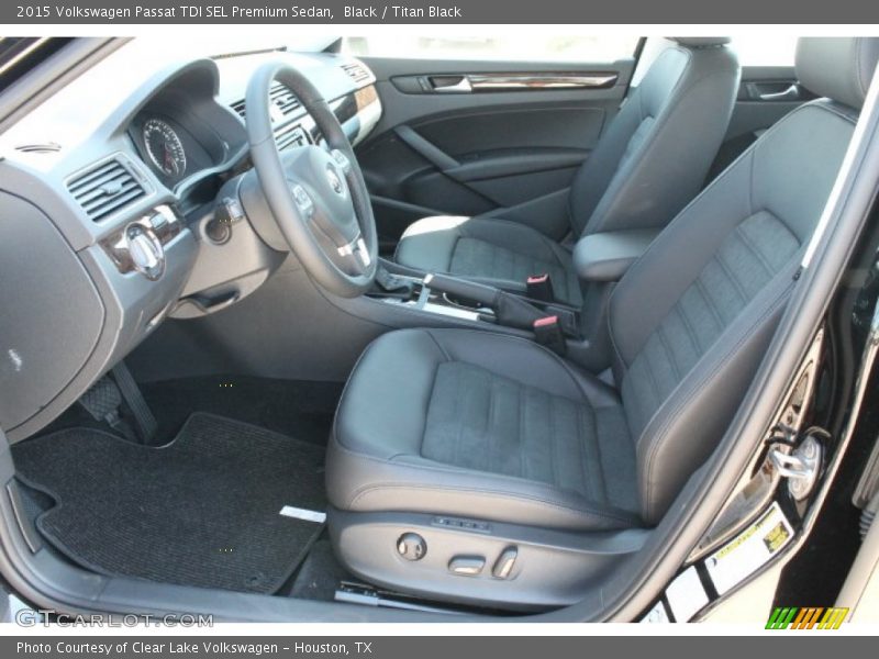 Black / Titan Black 2015 Volkswagen Passat TDI SEL Premium Sedan