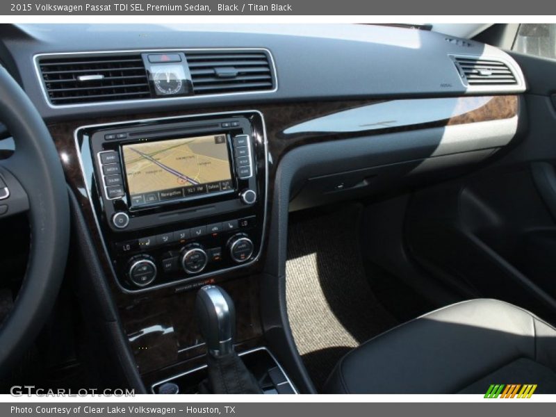 Black / Titan Black 2015 Volkswagen Passat TDI SEL Premium Sedan
