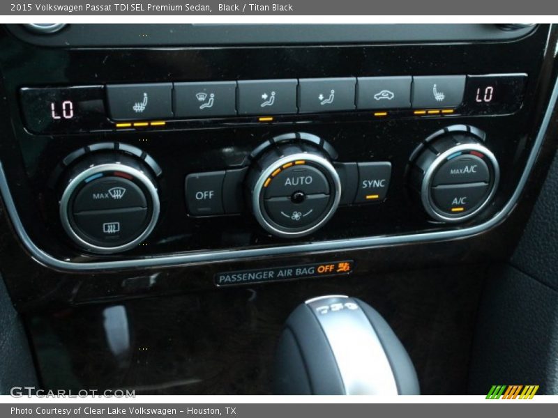 Black / Titan Black 2015 Volkswagen Passat TDI SEL Premium Sedan