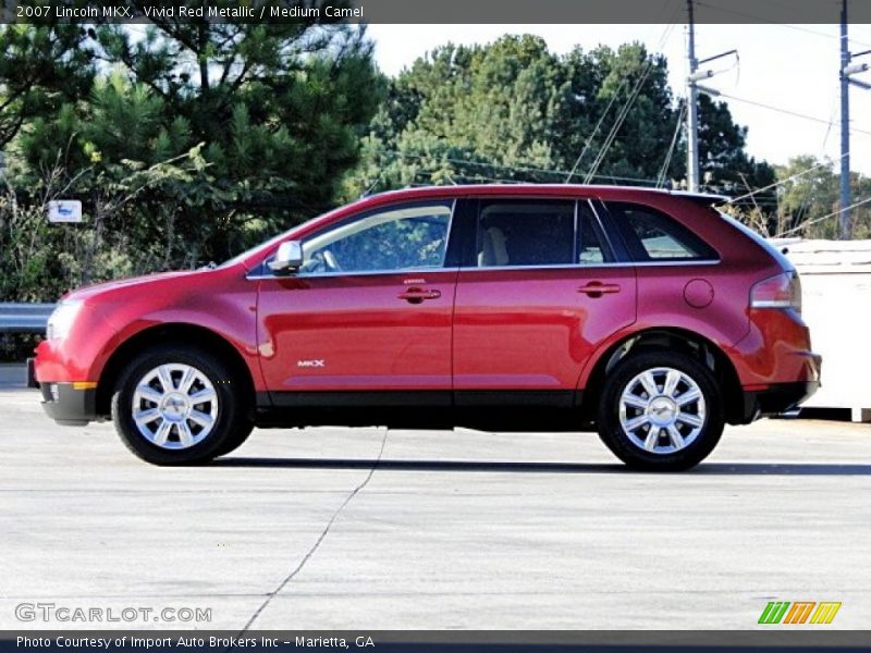  2007 MKX  Vivid Red Metallic