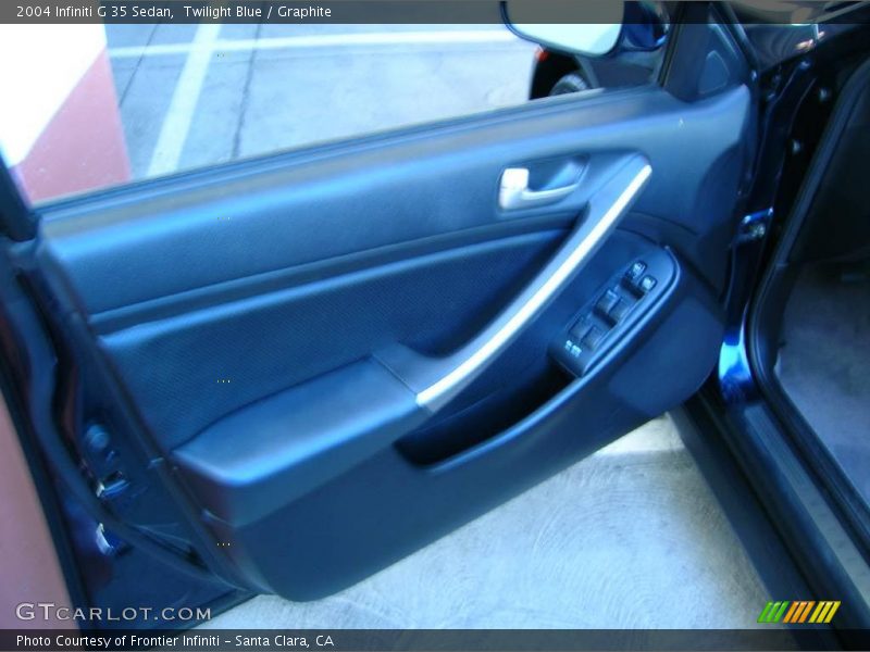 Twilight Blue / Graphite 2004 Infiniti G 35 Sedan